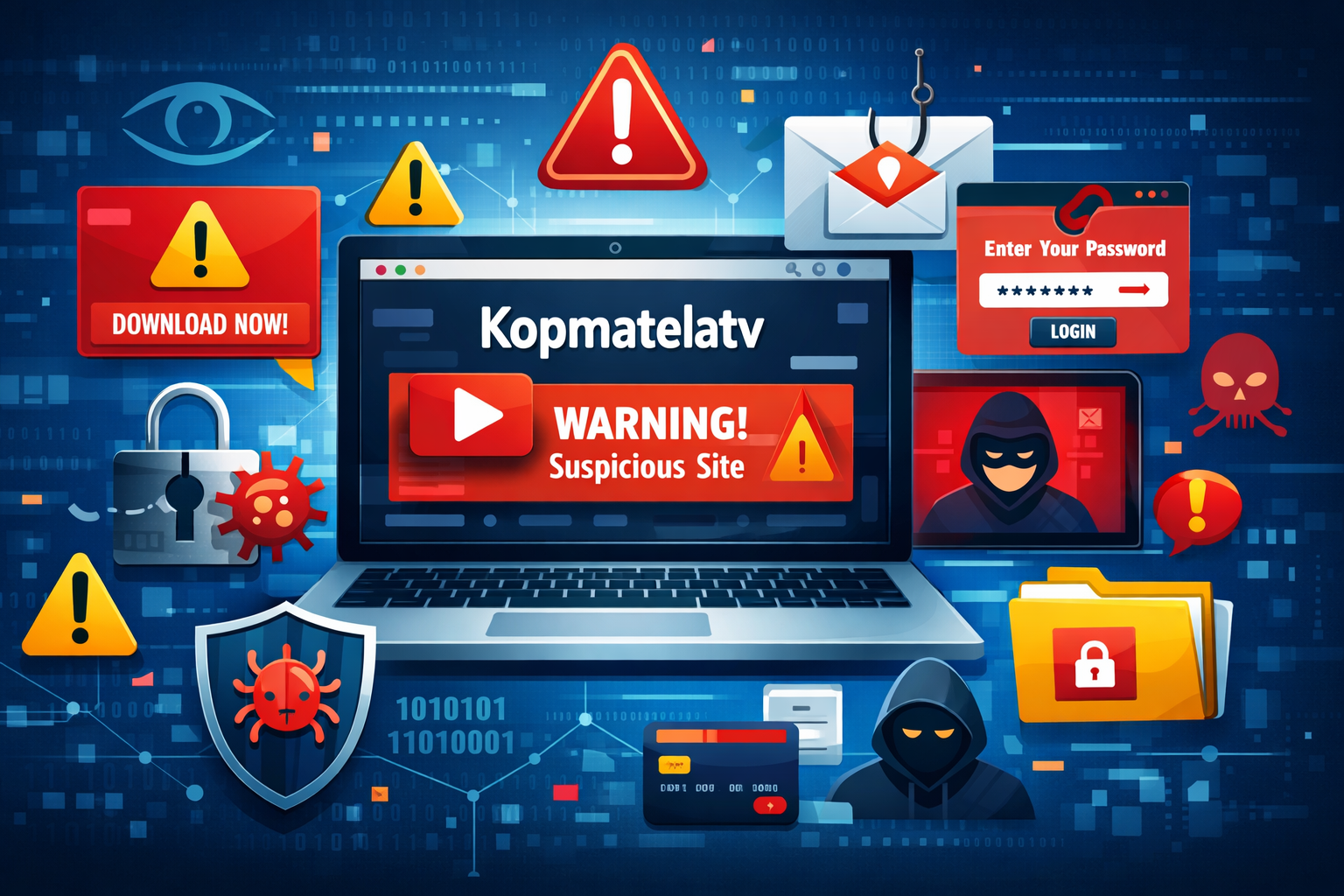 Warning about Kopmatelatv